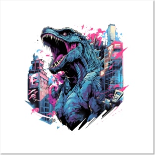 godzilla Posters and Art